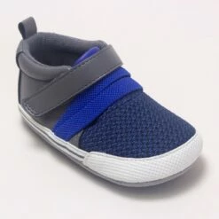 Baby Boys' Ro+Me by Robeez Jake Athletic Sneakers - Gray -Kids' Shoes Official Shop unnamed file 1088