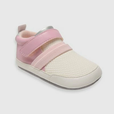 Baby Girls' Ro+Me by Robeez Jill Athletic Sneakers - Pink 8 Baby Girls' Ro+Me by Robeez Jill Athletic Sneakers - Pink - Image 6
