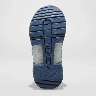 Toddler Reese Light-Up Apparel Sneakers - Cat & Jack™ Gray/lime 5 Toddler Reese Light-Up Apparel Sneakers - Cat & Jack™ Gray/lime - Image 3
