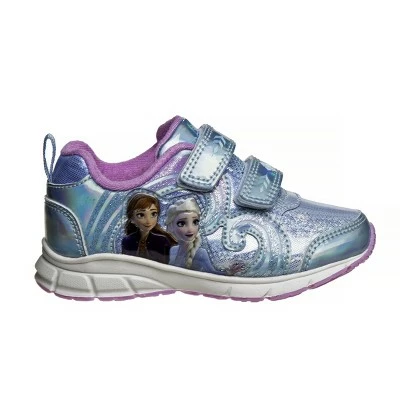Disney Frozen II Girls Sneakers w/ two white lights 4 Disney Frozen II Girls Sneakers w/ two white lights - Image 2