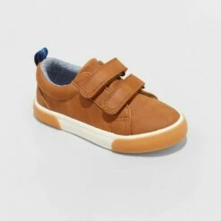 Toddler Boys' Flint Double Strap Apparel Sneakers - Cat & Jack™ Cognac 19 Toddler Boys' Flint Double Strap Apparel Sneakers - Cat & Jack™ Cognac -Kids' Shoes Official Shop unnamed file 154