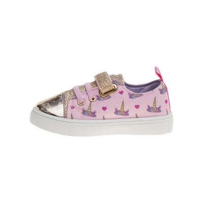 Nanette Lepore Toddler Girls Canvas Sneakers 4 Nanette Lepore Toddler Girls Canvas Sneakers - Image 2