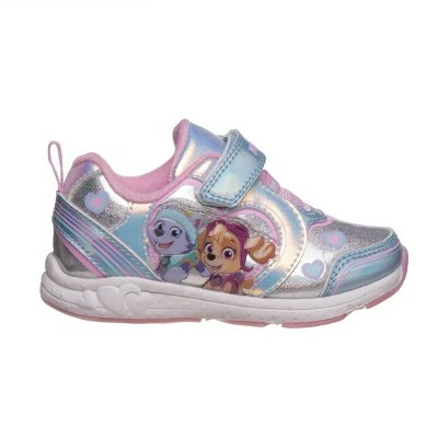 Nickelodeon Paw Patrol Girls w/ two red lights Sneakers 3 Nickelodeon Paw Patrol Girls w/ two red lights Sneakers