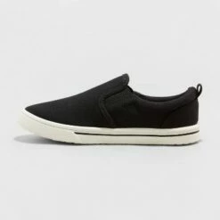 Kids' Blaine Slip-On Apparel Sneakers - Cat & Jack™ Brown