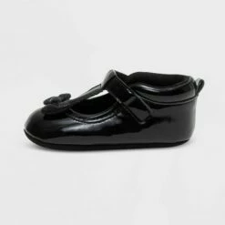 Baby Girls' Ro+Me by Robeez Sneakers with Bow - Black