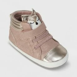 Ro+Me by Robeez Baby Girls' Fox Sneakers - Pink -Kids' Shoes Official Shop unnamed file 1779