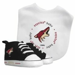Baby Fanatic MasterPieces NHL Arizona Coyotes Bib with Pre-Walkers