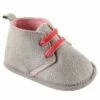 Luvable Friends Baby Girl Crib Shoes, Grey Desert 1 Luvable Friends Baby Girl Crib Shoes, Grey Desert -Kids' Shoes Official Shop unnamed file 1816