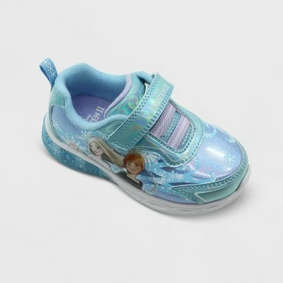 Toddler Girls' Frozen 2 Athletic Sneakers - Blue 12 Toddler Girls' Frozen 2 Athletic Sneakers - Blue - Image 10