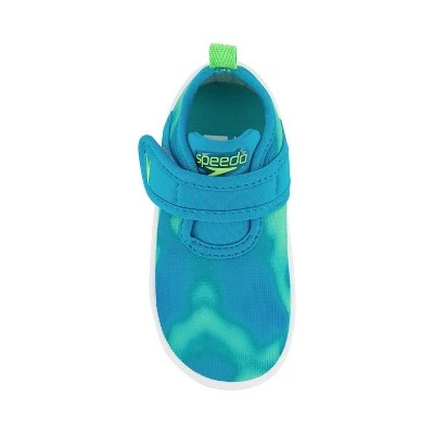 Speedo Toddler Printed Shore Explorer Water Shoes - Teal 4 Speedo Toddler Printed Shore Explorer Water Shoes - Teal - Image 2