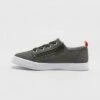 Kids' Lucian Double Zipper Apparel Sneakers - Cat & Jack™ Olive Green