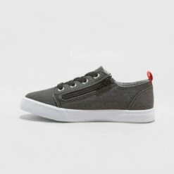 Kids' Lucian Double Zipper Apparel Sneakers - Cat & Jack™ Olive Green