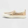 Girls' Allison Slip-On Glitter Apparel Sneakers - Cat & Jack™ Gold -Kids' Shoes Official Shop unnamed file 215