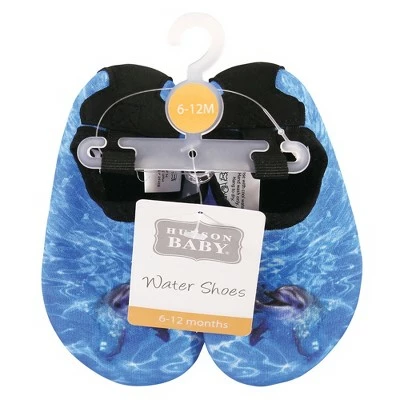 Hudson Baby Infant and Toddler Water Shoes for Sports, Yoga, Beach and Outdoors, Dolphins 3 Hudson Baby Infant and Toddler Water Shoes for Sports, Yoga, Beach and Outdoors, Dolphins