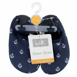 Hudson Baby Infant and Toddler Water Shoes for Sports, Yoga, Beach and Outdoors, Anchor
