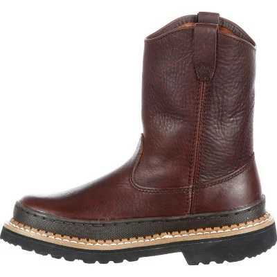 Georgia Boot Georgia Giant Boys' Brown Wellington 6 Georgia Boot Georgia Giant Boys' Brown Wellington - Image 4