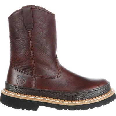 Georgia Boot Georgia Giant Boys' Brown Wellington 8 Georgia Boot Georgia Giant Boys' Brown Wellington - Image 6