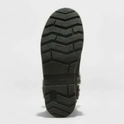 Girls' Mila Zipper Slip-On Winter Shearling Style Boots - Cat & Jack™ Gold -Kids' Shoes Official Shop unnamed file 2411