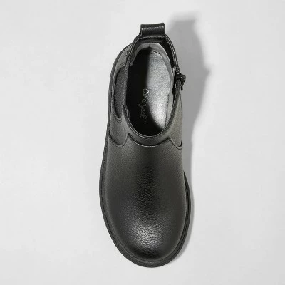 Girls' Zita Zipper Slip-On Chelsea Boots - Cat & Jack™ Brown 4 Girls' Zita Zipper Slip-On Chelsea Boots - Cat & Jack™ Brown - Image 2