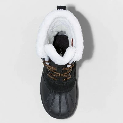 Kids' Kit Lace-Up Winter Boots - Cat & Jack™ Pink 4 Kids' Kit Lace-Up Winter Boots - Cat & Jack™ Pink - Image 2