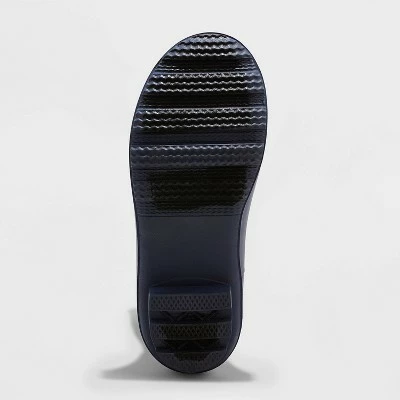 Girls' Alina Rain Boots - Cat & Jack™ Navy/heart Print 5 Girls' Alina Rain Boots - Cat & Jack™ Navy/heart Print - Image 3