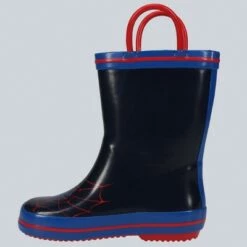 Toddler Boys' Marvel Spider-Man Pull-On Rain Boots - Blue