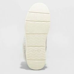 Girls' Thea Zipper Slip-On Winter Shearling Style Boots - Cat & Jack™ Off-white 7 Girls' Thea Zipper Slip-On Winter Shearling Style Boots - Cat & Jack™ Off-white -Kids' Shoes Official Shop unnamed file 2682