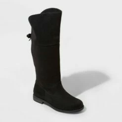 Girls' Patty Zipper Slip-On Riding Boots - Cat & Jack™ Black -Kids' Shoes Official Shop unnamed file 2695