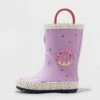 Toddler Girls' Nichelle Rain Boots - Cat & Jack™ Purple -Kids' Shoes Official Shop unnamed file 2707