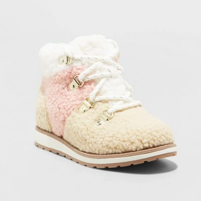 Toddler Girls' Reed Zipper Lace-Up Slip-On Combat Winter Boots - Cat & Jack™ 13 Toddler Girls' Reed Zipper Lace-Up Slip-On Combat Winter Boots - Cat & Jack™ - Image 11