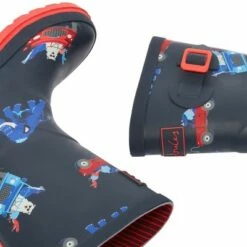 Joules Boys Tall Height Printed Wellies
