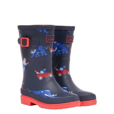 Joules Boys Tall Height Printed Wellies 4 Joules Boys Tall Height Printed Wellies - Image 2