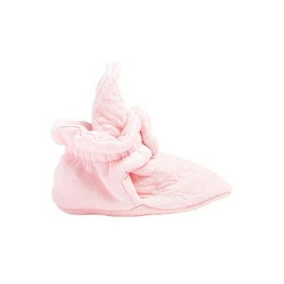 Burt's Bees Baby® Baby Girls' Quilted Bee Organic Cotton Booties - Pink 4 Burt's Bees Baby® Baby Girls' Quilted Bee Organic Cotton Booties - Pink - Image 2