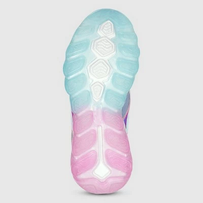 Girls' S Sport By Skechers Jalisa Zig Zag Print Lace-Up Apparel Sneakers - Periwinkle Blue 5 Girls' S Sport By Skechers Jalisa Zig Zag Print Lace-Up Apparel Sneakers - Periwinkle Blue - Image 3