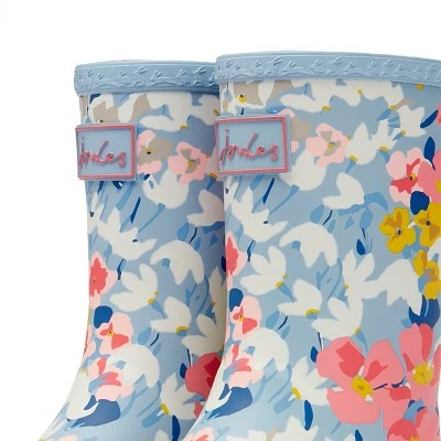 Joules Girls Roll Up Flexible Printed Wellies 3 Joules Girls Roll Up Flexible Printed Wellies