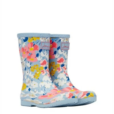 Joules Girls Roll Up Flexible Printed Wellies 4 Joules Girls Roll Up Flexible Printed Wellies - Image 2