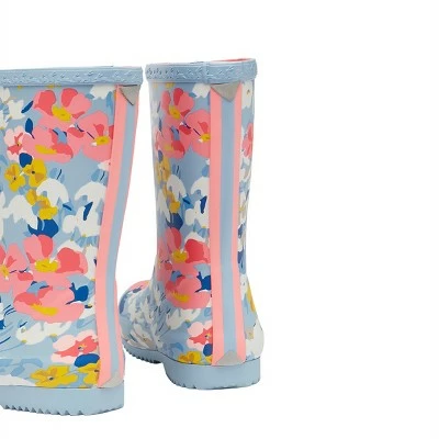 Joules Girls Roll Up Flexible Printed Wellies 7 Joules Girls Roll Up Flexible Printed Wellies - Image 5