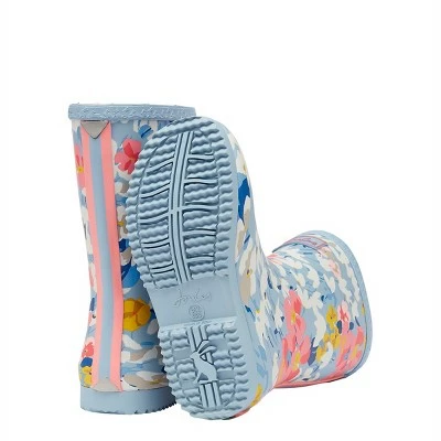Joules Girls Roll Up Flexible Printed Wellies 8 Joules Girls Roll Up Flexible Printed Wellies - Image 6