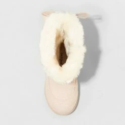 Toddler Girls' Isabella Zipper Slip-On Shearling Style Boots - Cat & Jack™ Light Pink 14 Toddler Girls' Isabella Zipper Slip-On Shearling Style Boots - Cat & Jack™ Light Pink -Kids' Shoes Official Shop unnamed file 2948