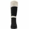 Rampage Girls' Big Kid Slip On Tall 11" Microsuede Winter Boots with Faux Fur Cuff and Trims -Kids' Shoes Official Shop unnamed file 2987