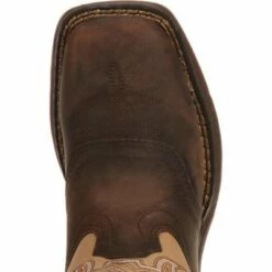 Durango Boot LIL' DURANGO Boys' Brown Saddle Western Boot -Kids' Shoes Official Shop unnamed file 2994