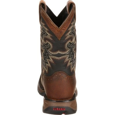 Durango Boot LIL' DURANGO Toddler Boys' Tan & Black Western Boot 5 Durango Boot LIL' DURANGO Toddler Boys' Tan & Black Western Boot - Image 3