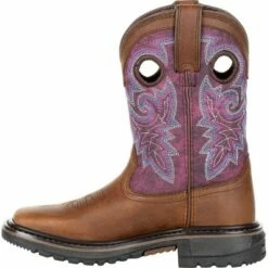 Rocky Boots Rocky Original Ride FLX Girls Brown Western Boot -Kids' Shoes Official Shop unnamed file 3030