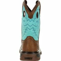 Rocky Boots Rocky Girls Teal Original Ride FLX Western Boot -Kids' Shoes Official Shop unnamed file 3035