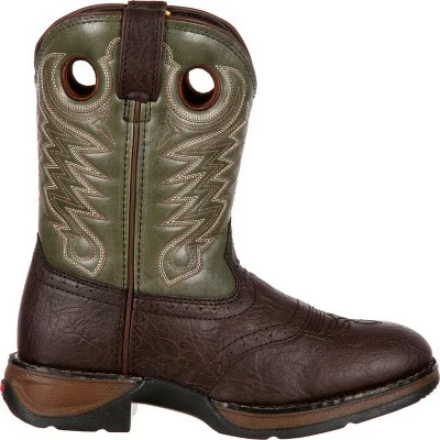 Durango Boot LIL' DURANGO Boys Little Kid Brown Saddle Western Boot 8 Durango Boot LIL' DURANGO Boys Little Kid Brown Saddle Western Boot - Image 6