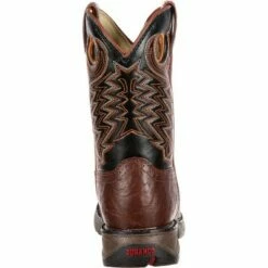 Durango Boot LIL' DURANGO Boys Little Kid Brown Saddle Western Boot -Kids' Shoes Official Shop unnamed file 3113