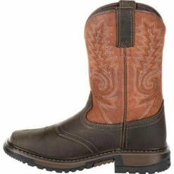 Rocky Boots Kids Rocky Big Kids' Ride FLX Western Boot -Kids' Shoes Official Shop unnamed file 3159