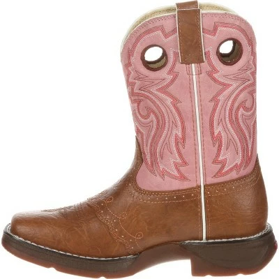Durango Boot LIL' DURANGO Girls Little Kid Tan Lacey Western Boot 6 Durango Boot LIL' DURANGO Girls Little Kid Tan Lacey Western Boot - Image 4