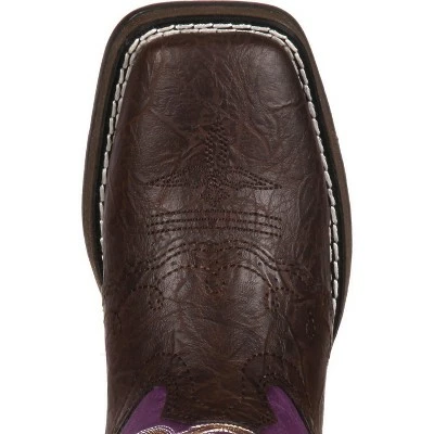 Durango Boot LIL' DURANGO Girls Little Kid Purple Western Boot 7 Durango Boot LIL' DURANGO Girls Little Kid Purple Western Boot - Image 5