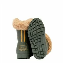 Joules Girls Chilton Faux Fur Topped Wellies -Kids' Shoes Official Shop unnamed file 3275